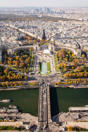 Vue depuis la tour Eiffel