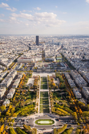 Vue depuis la tour Eiffel