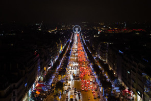 Vue depuis l'Arc de Triomphe