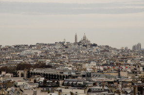 Vue depuis l'Arc de Triomphe