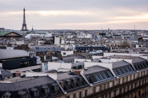 Vue depuis le toit des Galeries Lafayette