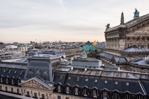 Vue depuis le toit des Galeries Lafayette