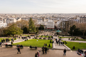 Vue depuis la butte Montmartre