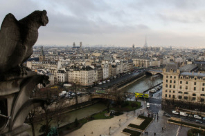 Vue depuis la cathédrale Notre-Dame