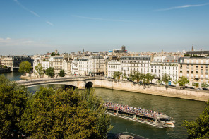 Vue depuis l'institut du monde arabe