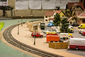 Trains miniatures de la gare de l'Est