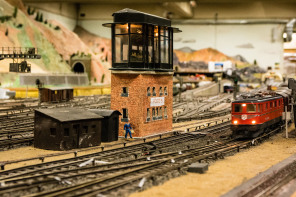 Trains miniatures de la gare de l'Est