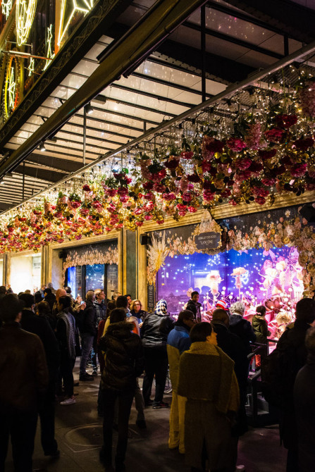 Vitrines de Noël des Grands Magasins