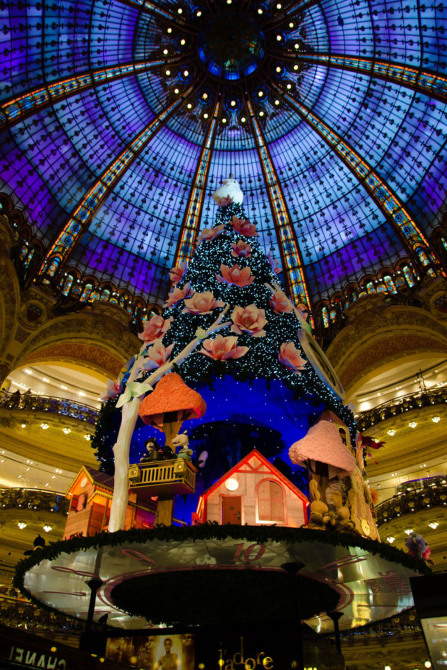 Sapin des Galeries Lafayette