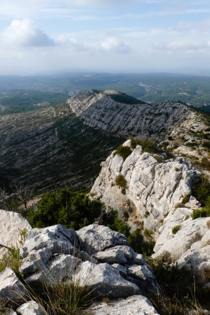 Randonnée jusqu'à la croix de Provence