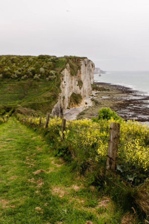 Randonnée sur le GR21 entre Etretat et Yport