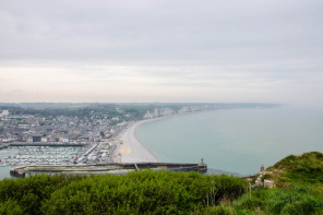 Fécamp – Vue depuis le cap Fagnet