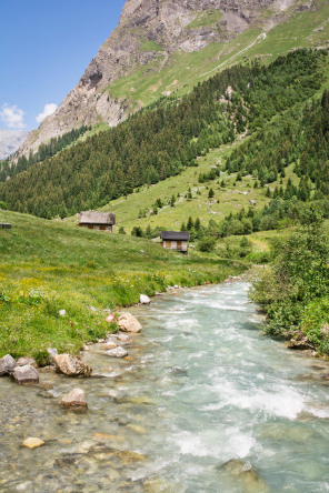 Sentier dans la vallée de Chavière (juin 2017)