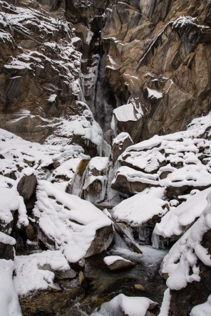 Balade vers la cascade de la Fraîche (janvier 2021)