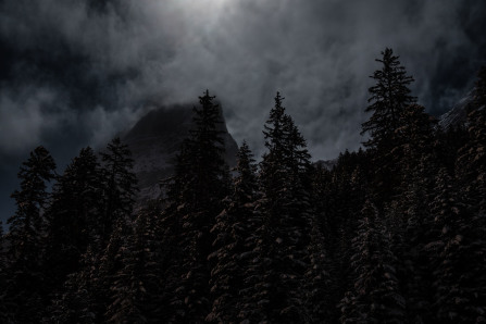 Séance photo nocturne au camping Alpes Lodges