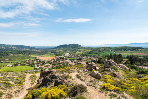 Randonnée entre Toulaud et le col des Ayes