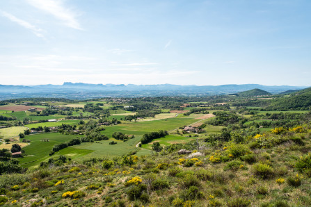 Randonnée entre Toulaud et le col des Ayes