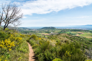 Randonnée entre Toulaud et le col des Ayes