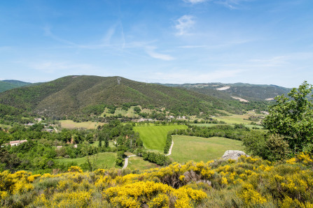 Randonnée entre Toulaud et le col des Ayes