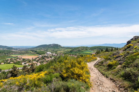 Randonnée entre Toulaud et le col des Ayes