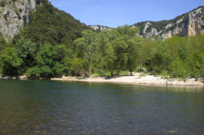 Descente de l'Ardèche en canoë