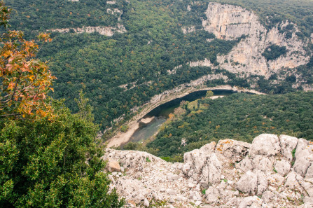 Route touristique des gorges – Belvédère du Cros de l'Olivier