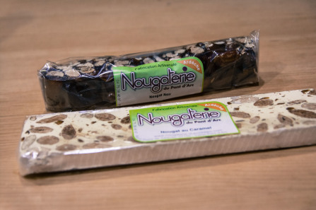 Nougat et biscuits