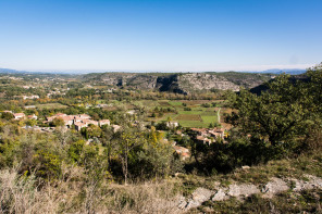 Vue depuis la chapelle de Sainte-Philomène