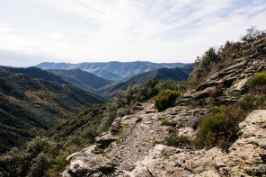 Randonnée entre Peyre et Thines