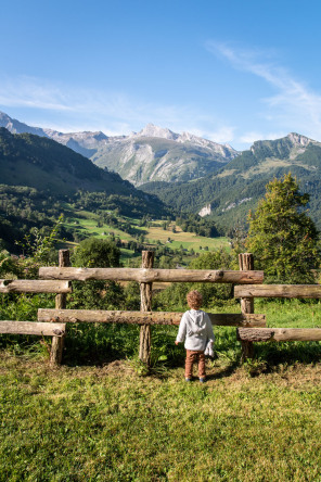 Vue depuis le gîte Maison Lacape