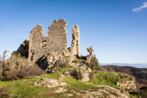 Ruines du château de Pierre Gourde