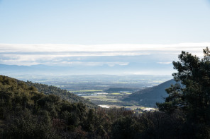 Randonnée entre Saint-Laurent-du-Pape et le château de Pierre Gourde