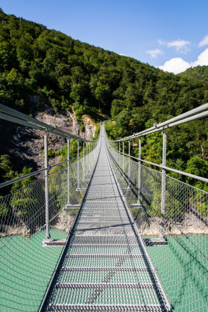 Randonnée du lac de Monteynard – Passerelle du Drac