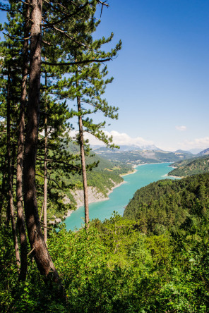 Randonnée du lac de Monteynard