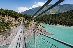 Randonnée du lac de Monteynard – Passerelle de l'Ebron