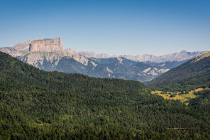 Panorama vers le col de Menée