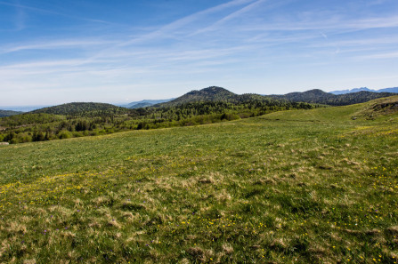 Randonnée de Font d'Urle au printemps