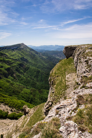 Randonnée de Font d'Urle au printemps