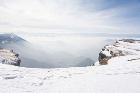 Randonnée de Font d'Urle en hiver