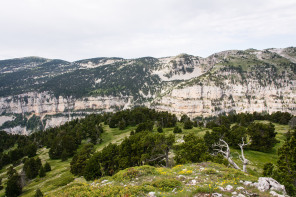 Trek autour des Hauts Plateaux – Vue sur Glandasse depuis la Tête du Petit Jardin