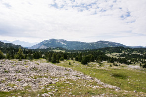 Trek autour des Hauts Plateaux – Entre les falaises au nord du pas de l'Aiguille et la plaine de la Queyrie