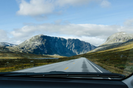 Route jusqu'au Geirangerfjord