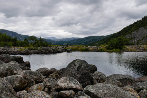 Route 50 entre Hol et Aurlandsfjord