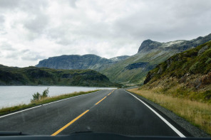 Route 50 entre Hol et Aurlandsfjord