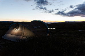 Camping sauvage dans le Hardangervidda