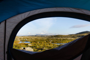 Camping sauvage dans le Hardangervidda