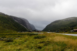 Route 45 qui contourne le Lysefjord