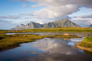 Camping sauvage à Fredvang