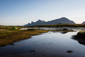 Camping sauvage à Fredvang