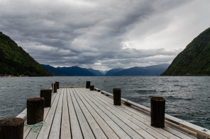 Vue du Sognefjord depuis Vik